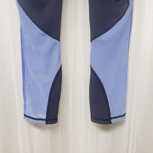 Lululemon Sz 4 Mix & Mesh 21" Leggings in Midnight - Picture 9 of 16